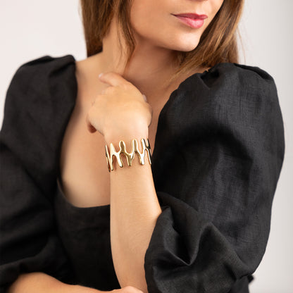 Bracelet Manchette - ZIGZAG
